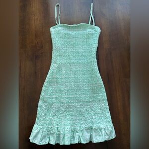 Wild Fable Light Green Textured Garment